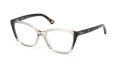 Skechers SE50102 Shiny Light Brown / Dark Havana (057) Eyeglasses - Color Image